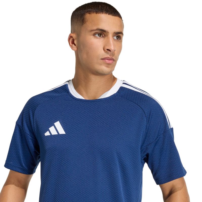 Men's adidas Tiro 26 Competition Match Jersey Navy Blue and White KA6168
