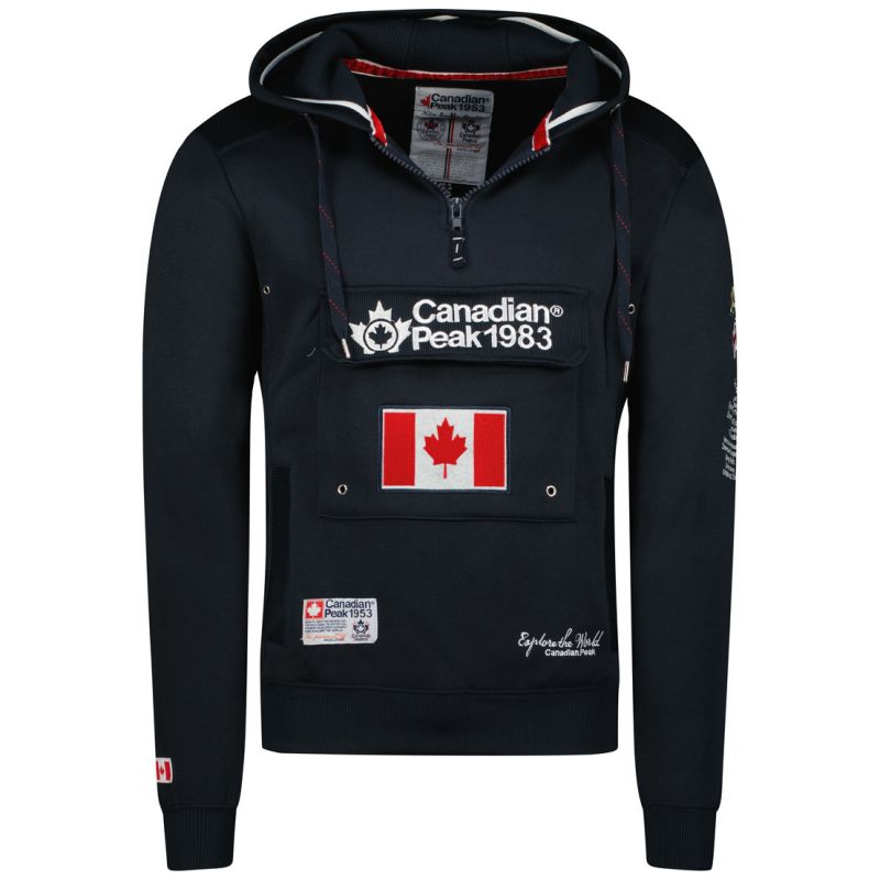 Canadian Peak GALAPAGOS NAVY CP MEN 054 POP sweatshirt (RBMWW3828H/CP-MARINE) In preparation Your Sports Performance