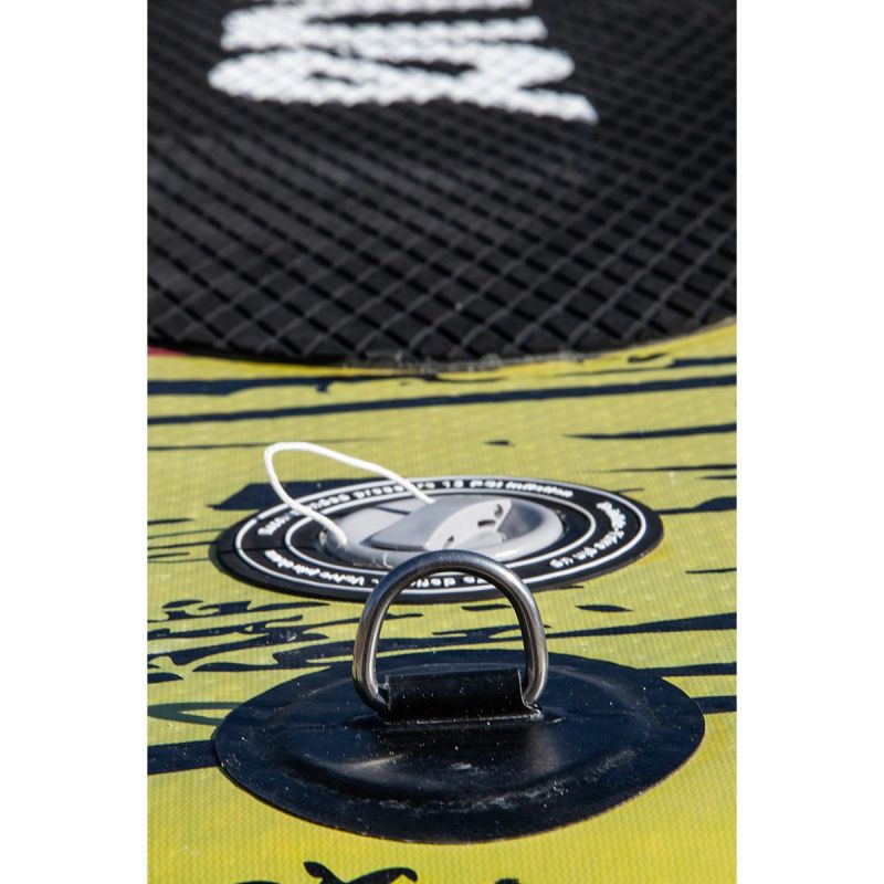 SET - SUP BOARD 135KG INFLATABLE ENERO 300x76x15CM BLACK Accessories Your Sports Performance