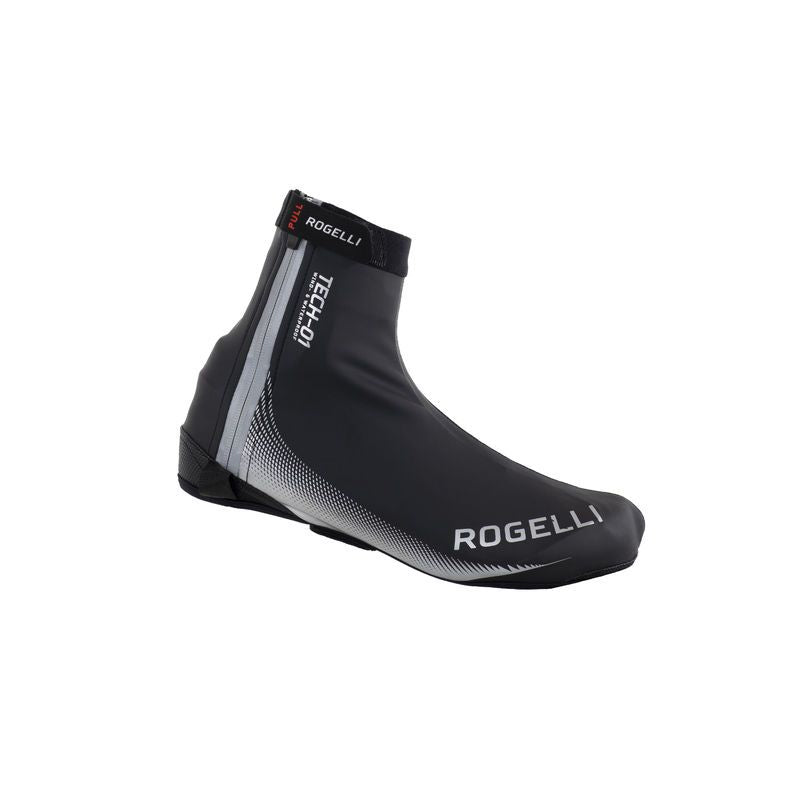 Rogelli FIANDREX shoe covers black/silver XL Footwear Your Sports Performance