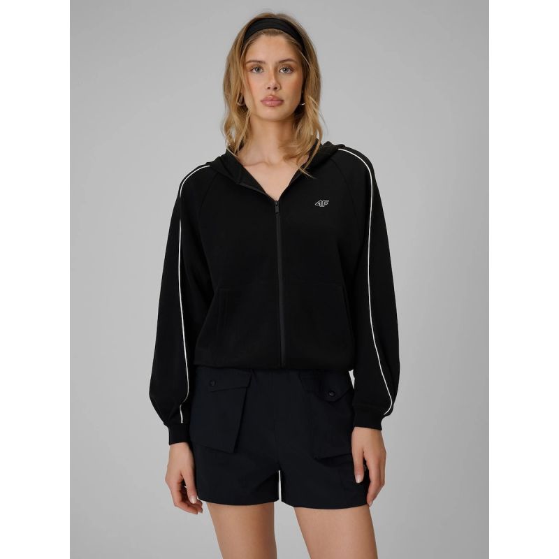Women's regular hooded sweatshirt 4F 4FRSS26TSWSF2990-20S