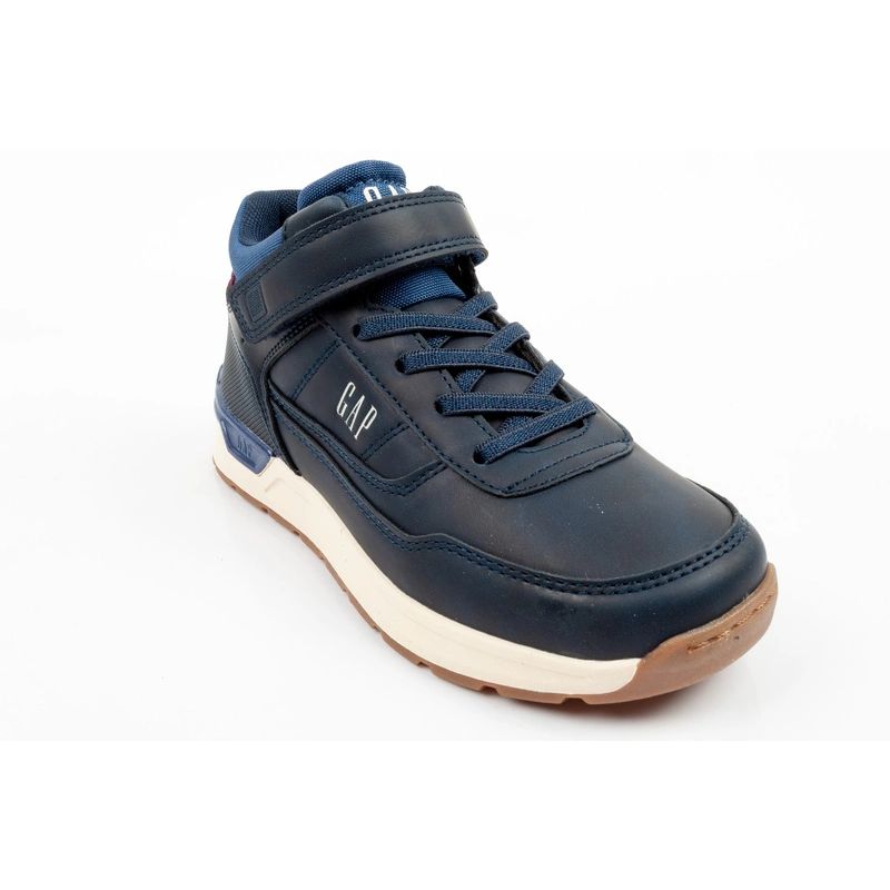 GAP Jack children's shoes, navy blue, ankle boots with Velcro