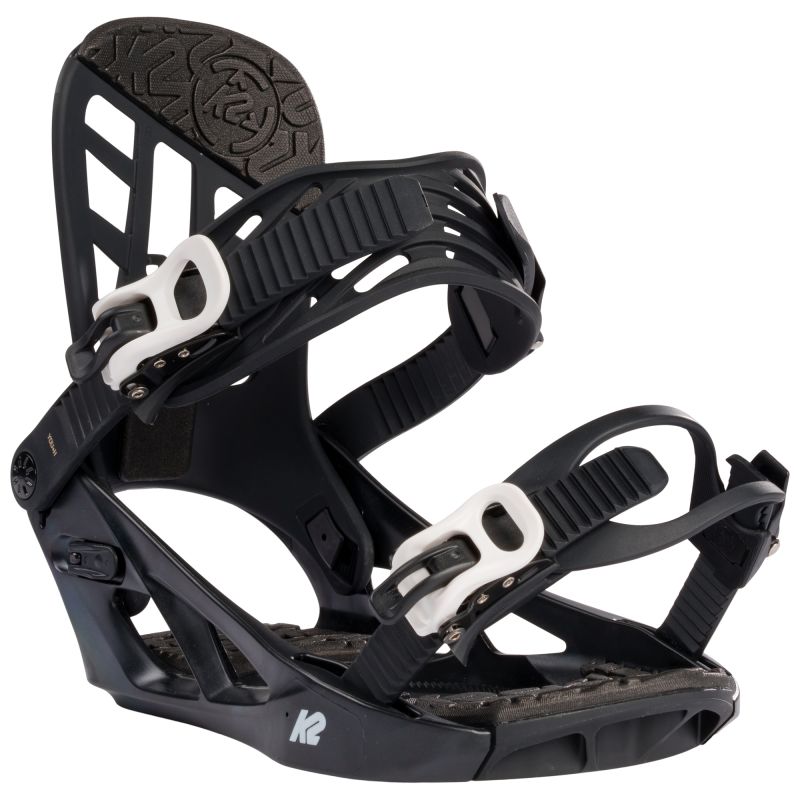 K2 YOU+H Black Junior Snowboard Bindings