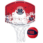 Basketball backboard Wilson NBA Team Washington Wizards Mini Hoop WTBA1302WAS Accessories/Sports facilities equipment Your Sports Performance