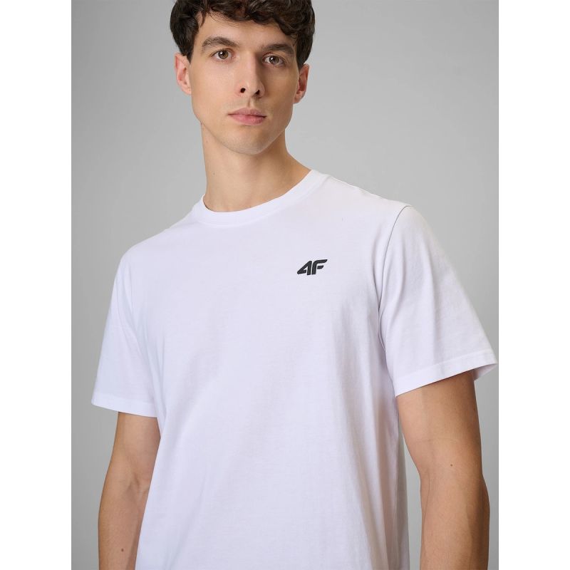 Men's regular plain T-shirt 4F 4FRMM00TTSHM4192-10S 4f