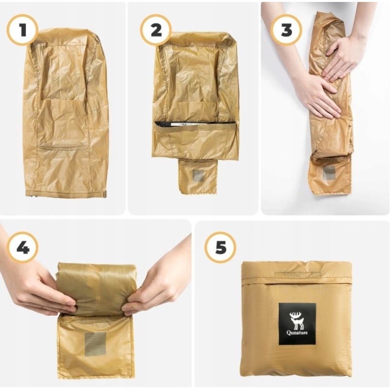 Qunature waterproof hiking backpack khaki 20l Qunature/Akcesoria Turystyczne/Plecak Your Sports Performance