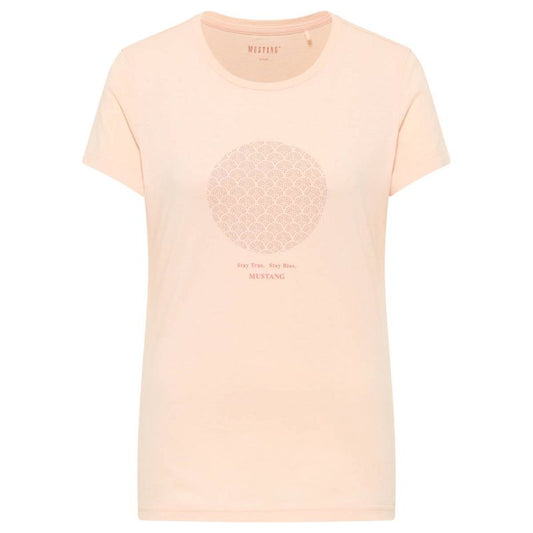 Mustang T-shirt Alexia C Chestprint W 1013383 7262 Clothing/Lifestyle/T-shirts/Mustang Your Sports Performance