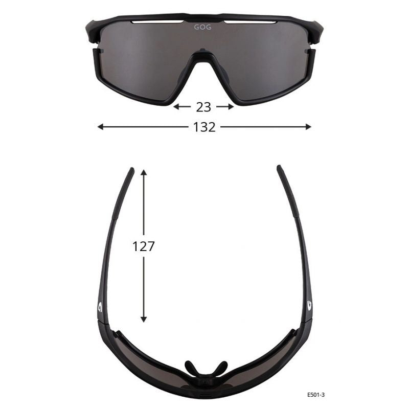 Gog E501-3 Perseus Glasses Accessories/Lifestyle, Multisport/GOG Your Sports Performance