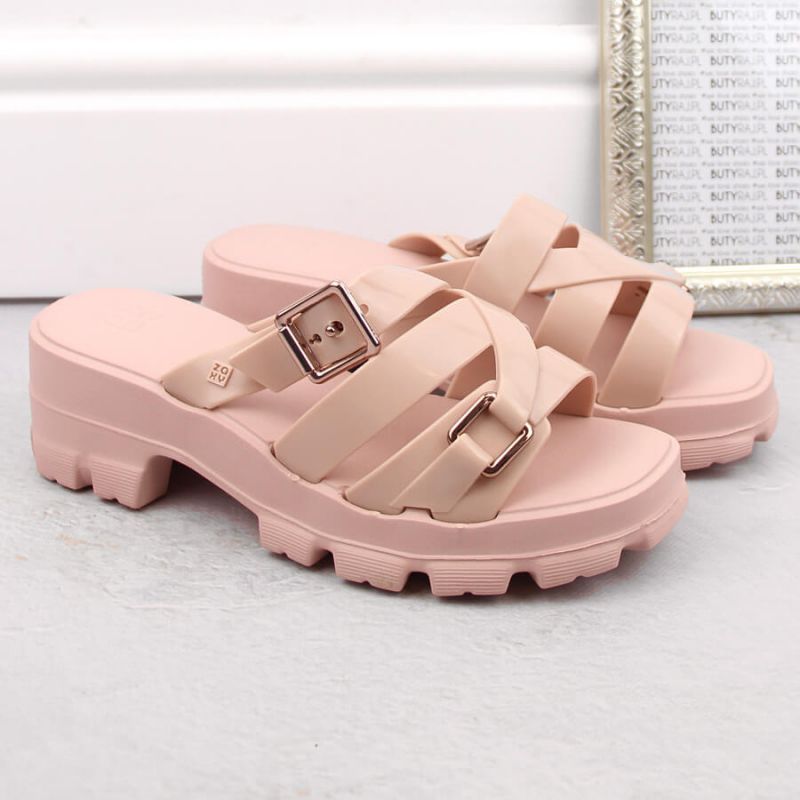 Zaxy scented nude high heel flip-flops W NN285044 INT2009B Footwear/Outdoor Your Sports Performance