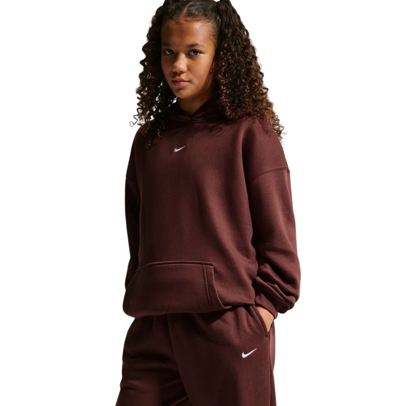 Nike Sportswear Studio Fleece Kids’ Trousers, Brown, IM4905 658