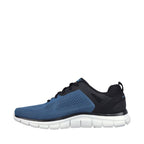 Skechers Track Broader Men's Shoes Blue 232698 BLBK