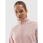 Women's fleece sweatshirt with a stand-up collar 4F *Kategoria tymczasowa Your Sports Performance
