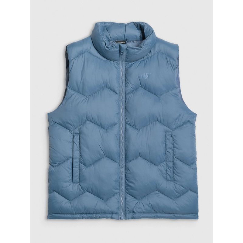 Boy's down vest with synthetic filling 4F 4FJRAW25TVJAM325-32S Clothing Your Sports Performance