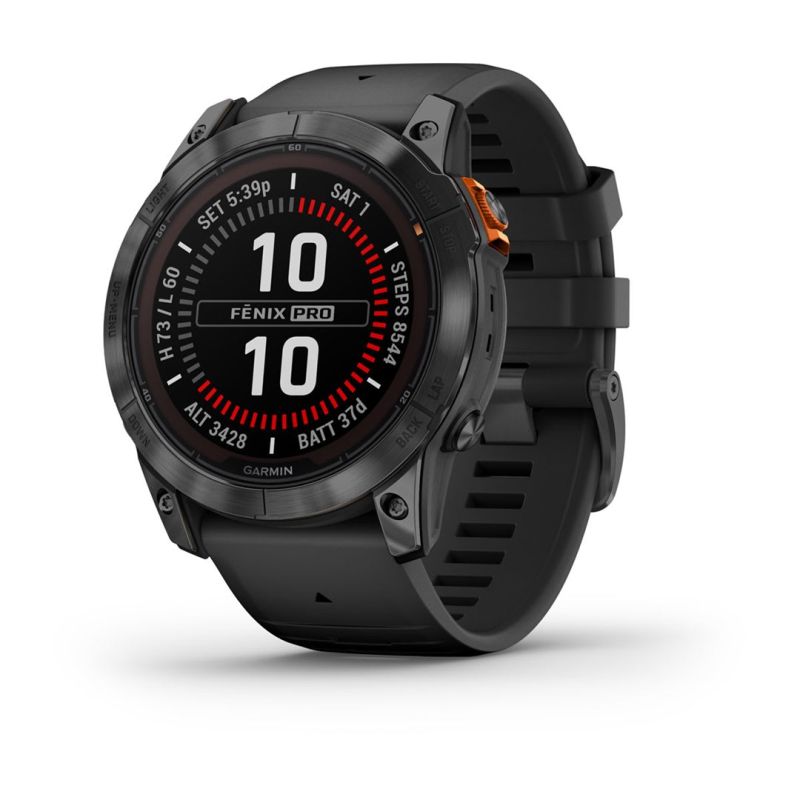 Garmin Fenix 7X Pro Solar Edition Sports Watch Slate Grey / Black Band Akcesoria sportowe i turystyczne/Zegarki sportowe Your Sports Performance