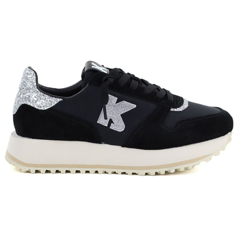 Black platform sneakers Kobbo 100103 Kobbo