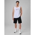 Men's regular sleeveless T-shirt with print 4F 4FRSS26TSLEM331-10S 4f
