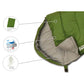 TOURIST SLEEPING BAG NEPAL 210x80x50CM GREEN ENERO CAMP Turystyka/Śpiwory/Mummie Your Sports Performance