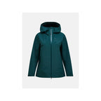 Women's PEAK PERFORMANCE W Treeline Hipe 2.5L Shell Jacket, Green