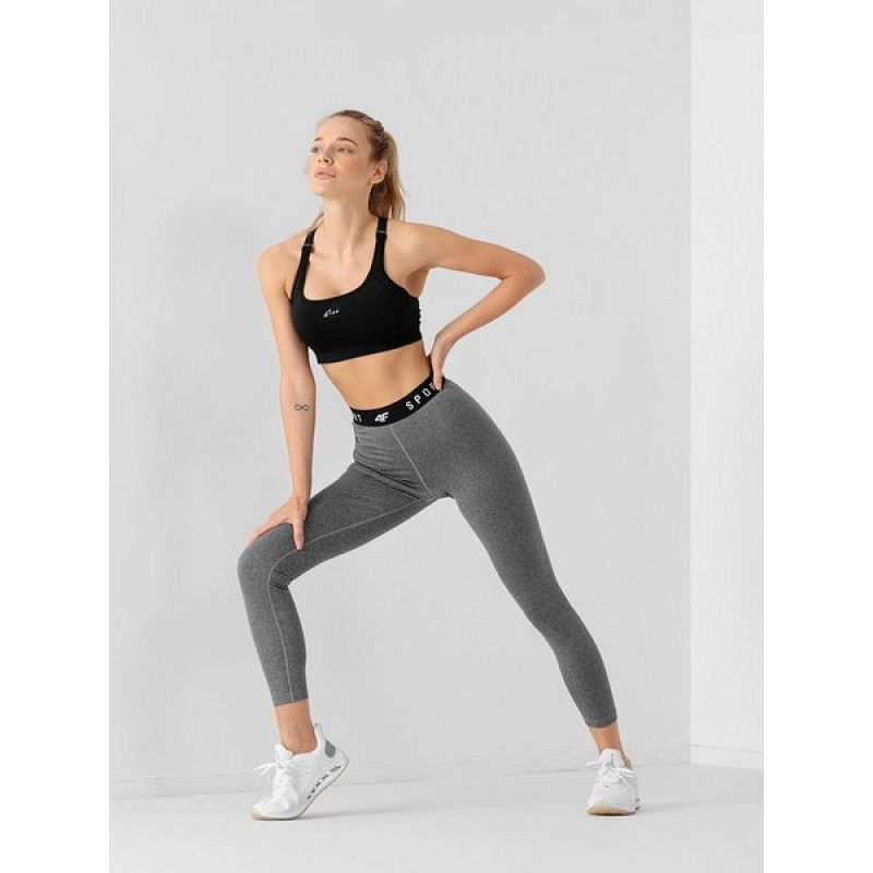4F W Pants NOSH4-SPDF351 Medium Gray Clothing/Training Your Sports Performance