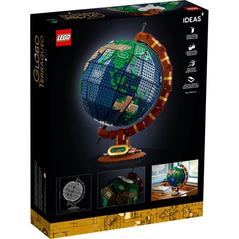 LEGO Ideas 21332 Globe Kid/Toys Your Sports Performance