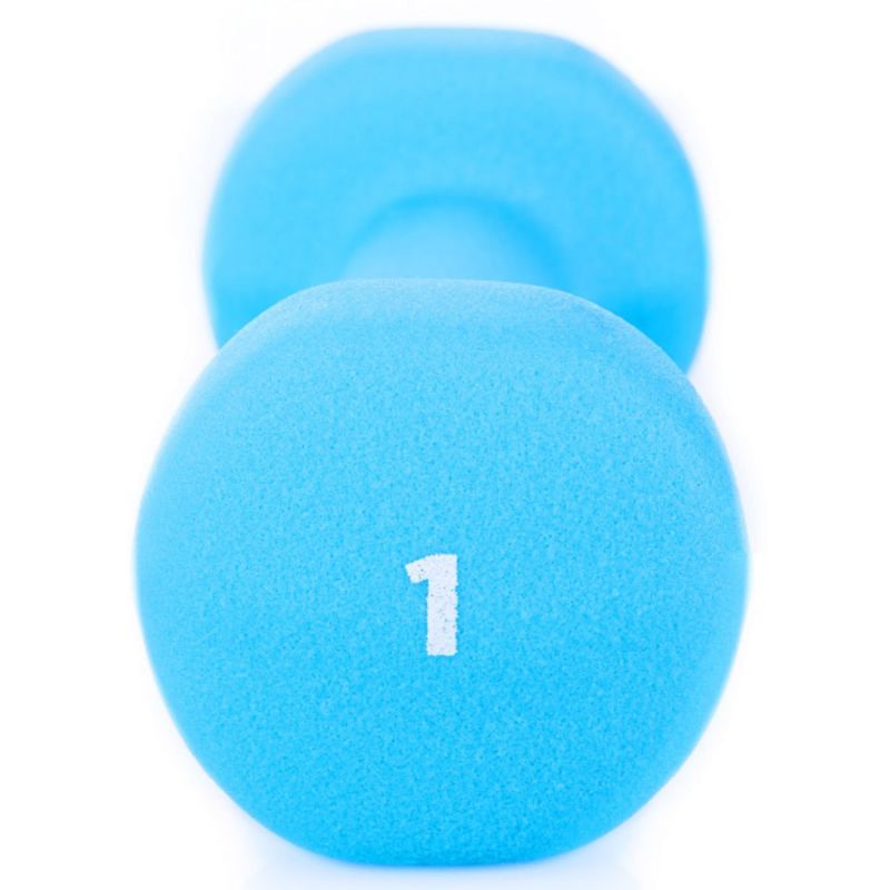 2x1kg vinyl dumbbells Accessories/Training equipment Your Sports Performance