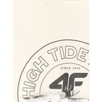 Men's regular printed T-shirt 4F 4FRSS26TTSHM4298-11S