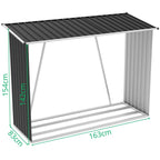 GARDEN HOUSE WOODEN SHELF STEEL SHELF 163X83X154CM Home and Garden/Garden Your Sports Performance