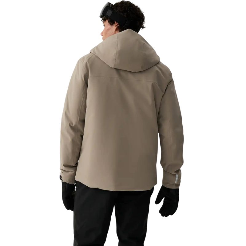 Men's Ski Jacket 4F M1202 Beige 4FWAW26TTJAM1202 83S