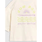 Oversized crop top t-shirt with print for girls 4F 4FJWSS25TTSHF1868-11S *Kategoria tymczasowa Your Sports Performance