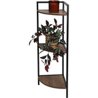 METAL CORNER SHELVING UNIT 3 SHELVES 23.5x23.5x76CM Home and Garden/Equipment Your Sports Performance