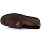 Women's suede brown lords shoes Vinceza 62271 Vinceza