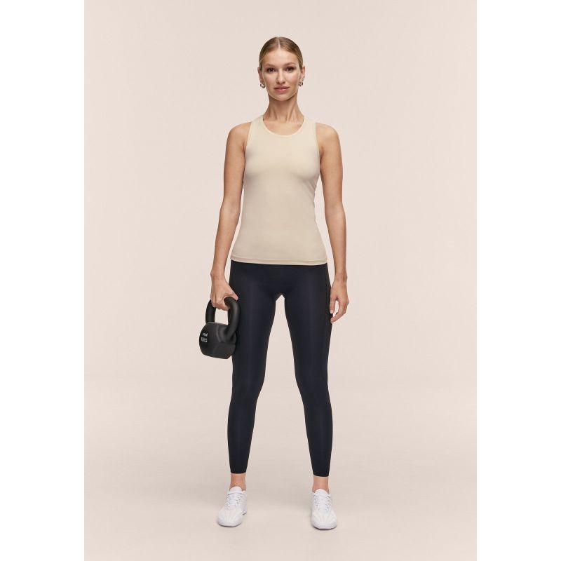 CASALL Essential Racerback Tank, Beige