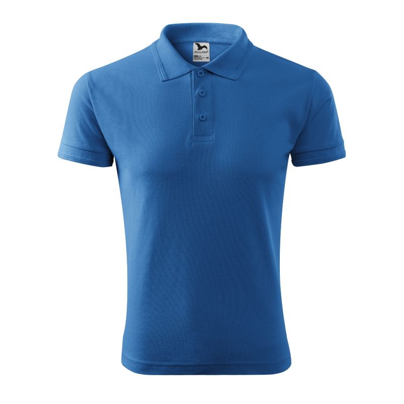 Malfini Pique Polo M MLI-20314 polo shirt (azure) Clothing/Lifestyle/T-shirts/Malfini/Polo Malfini