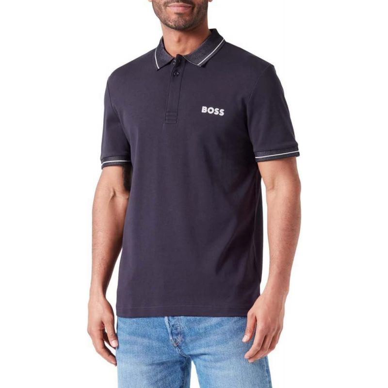 Polo Shirt Boss Paule 1 BLU M 50512892-402 Clothing/Lifestyle/T-shirts/Boss Your Sports Performance