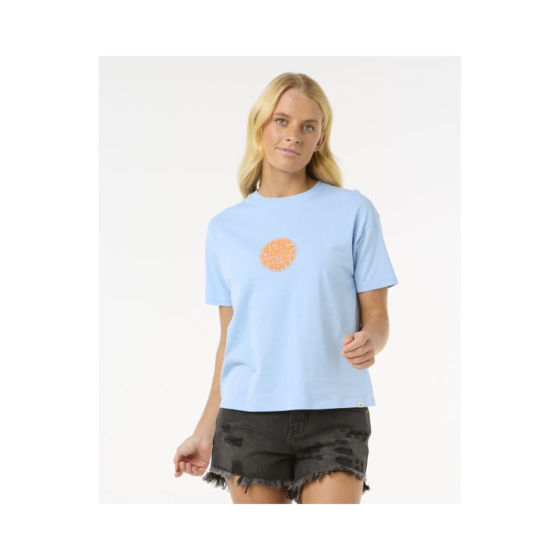 RIP CURL Icons Of Surf Relaxed Tee T-Shirt blue