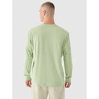 Men's oversize longsleeve with print 4F 4FRAW24TLONM502-44S *Kategoria tymczasowa Your Sports Performance