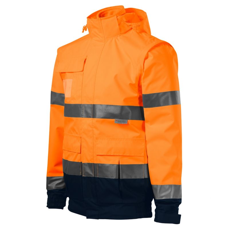 Rimeck HV Guard 4 in 1 M MLI-5V298 jacket fluorescent orange Clothing/Outdoor/Rimeck Your Sports Performance