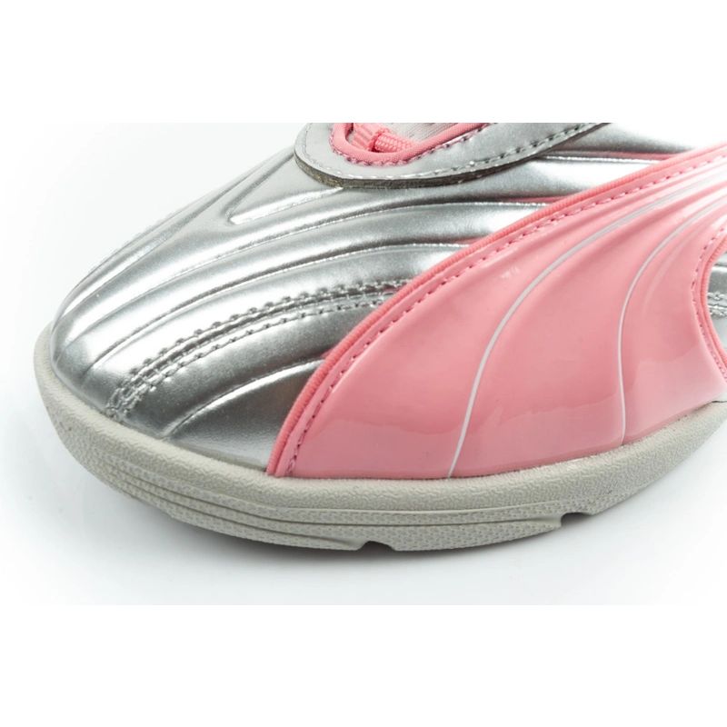 Puma sports shoes sneakers youth V-S2 Goalgetter fashionable silver Puma