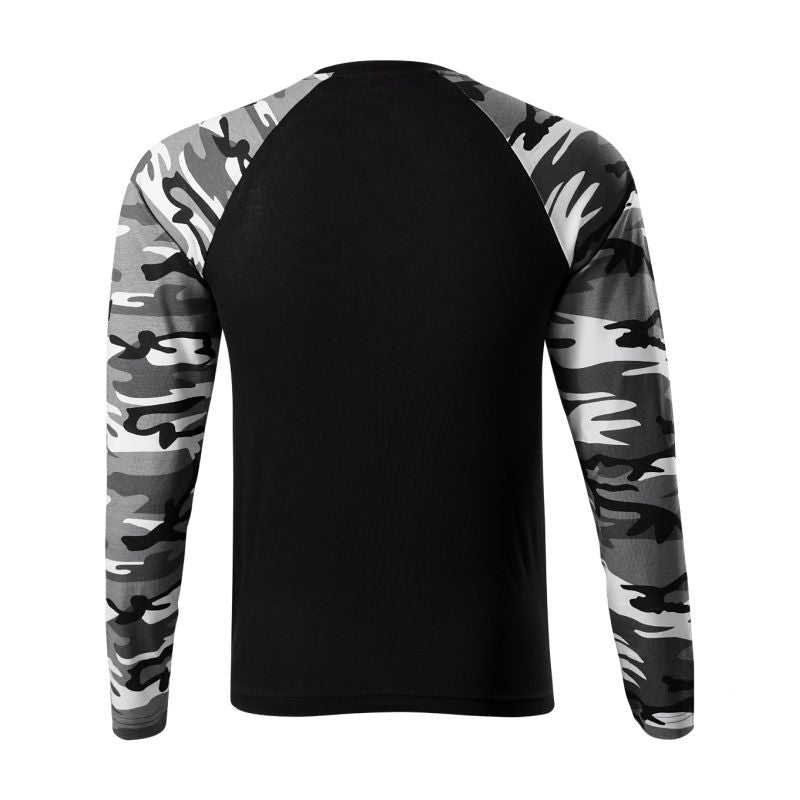 Malfini Camouflage LS M T-shirt MLI-16632 camouflage gray Clothing/Lifestyle/T-shirts/Malfini Malfini