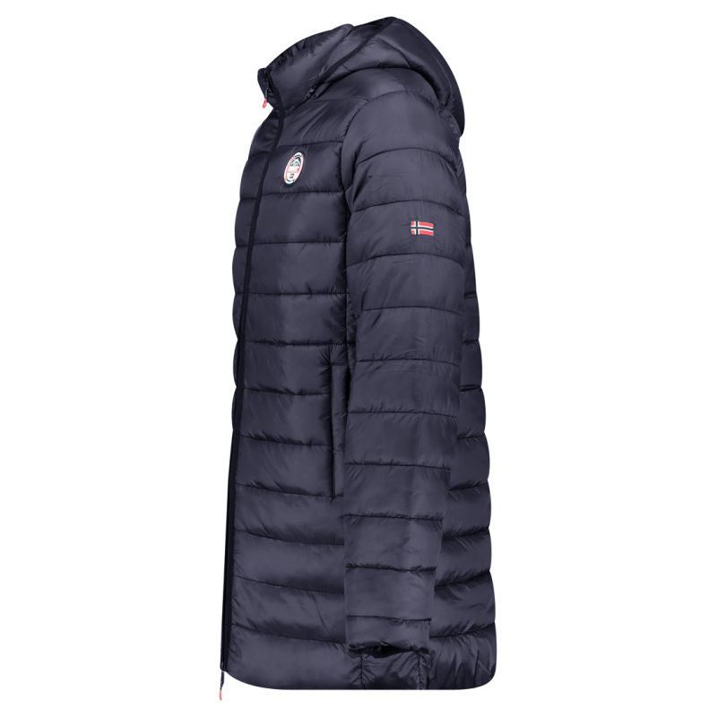 Geographical Norway men's jacket AMIGOMAP LONG HOOD DB NAVY MEN 233 NAVY (WZ5088H/GN-MARINE) Geographical Norway