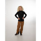 Protest Willowy Jr. Kids' Zip-Up Turtleneck Sweatshirt, Quick-Drying, Black (P3810300/290) In preparation Your Sports Performance