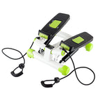 Beveled stepper with HMS S3033 cables green