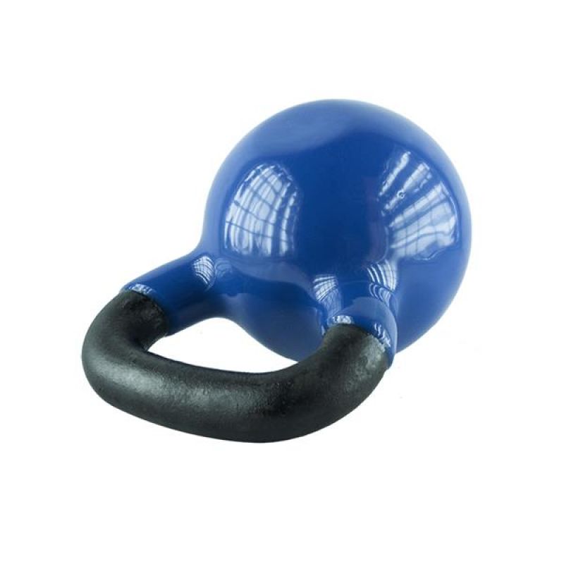 Kettlebell iron covered with vinyl HMS KNV08 BLUE Accessories/Training equipment Your Sports Performance