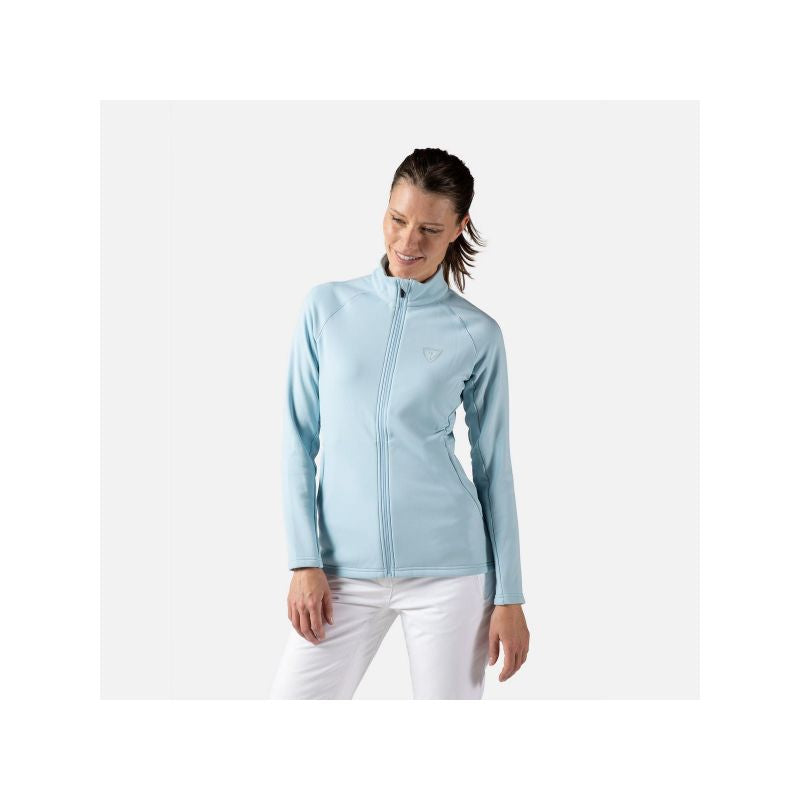 Rossignol W Classique Clim Blue Sweatshirt Import z PMSport Your Sports Performance