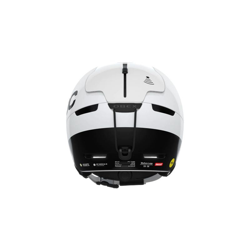 POC Obex BC Mips Men's Women's Ski Helmet, Ventilated, NFC Medical Chip, White (10114_1001) In preparation Your Sports Performance