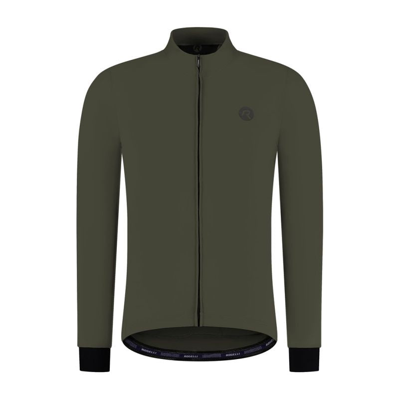 Rogelli SIGNATURE long sleeve t-shirt green XL Rogelli/Rower/Men/Koszulki Długi Rękaw Your Sports Performance