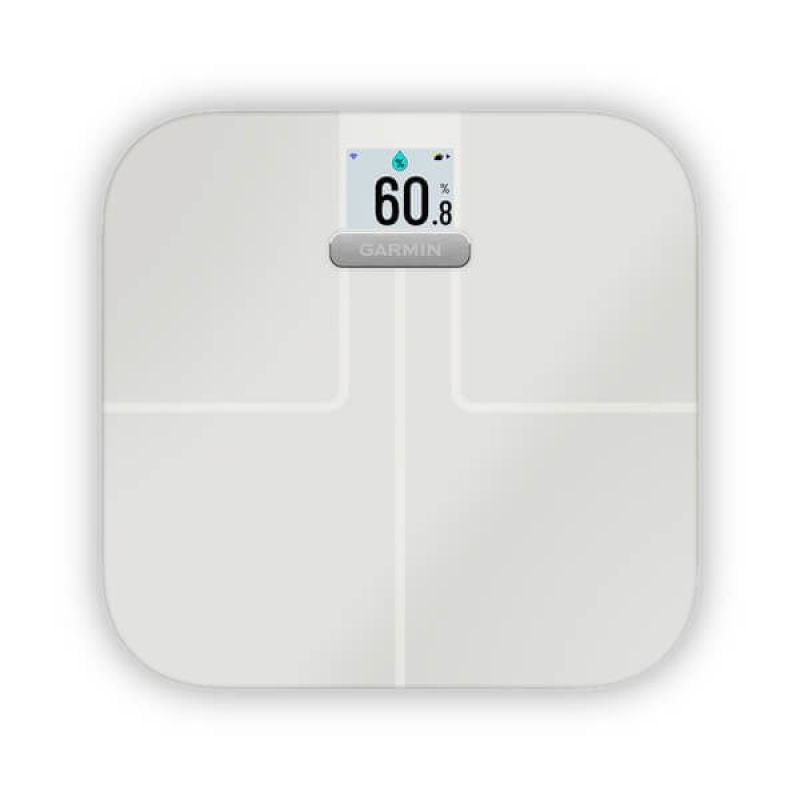 Garmin Index S2 Rectangle White Electronic Personal Scale AGD - Produkty/Wagi łazienkowe Your Sports Performance