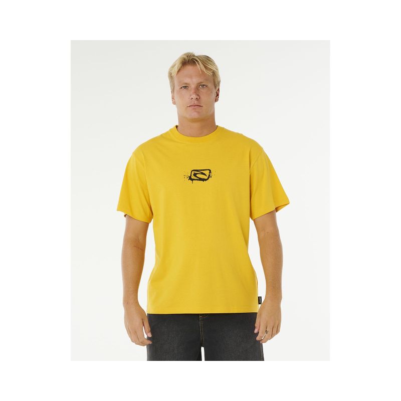RIP CURL Medina Inner Vision Spray Tee Yellow
