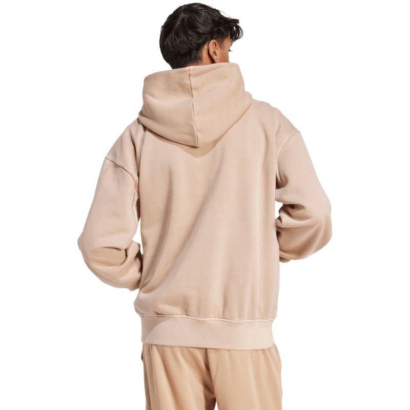 Men's adidas sweatshirt A SZN W FL HD beige JL6537 In preparation Adidas