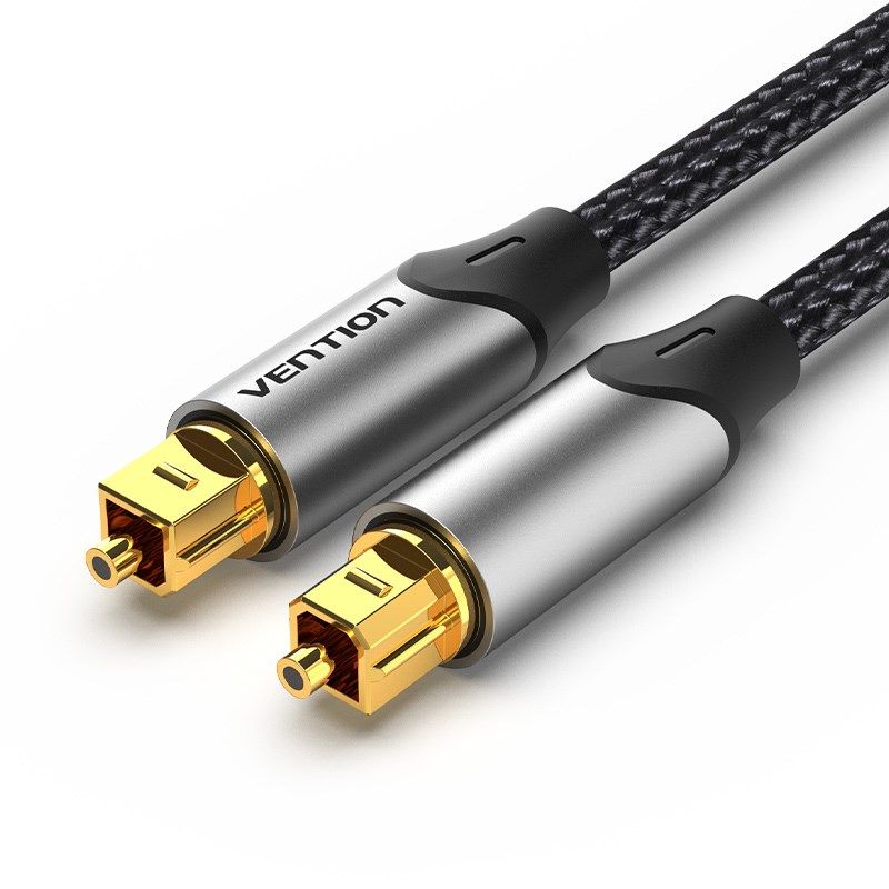 Vention Braided Optical Audio Cable with Aluminum Connector 3m Kable i adaptery/Kable optyczne Your Sports Performance